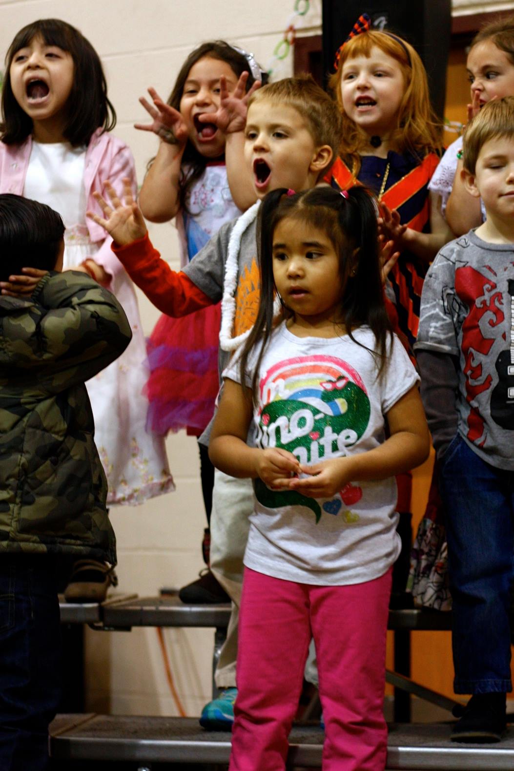 Holiday Fiesta singing